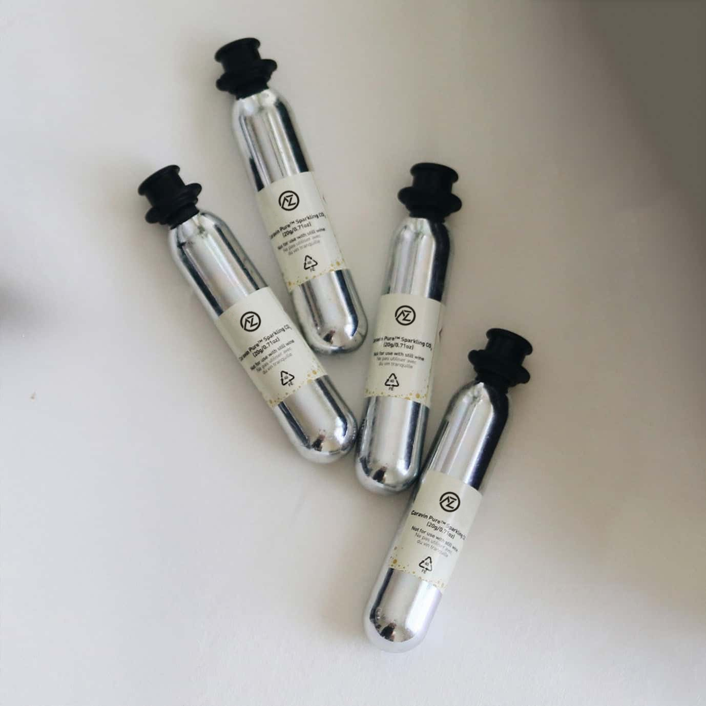 Coravin Pure Sparkling 20g CO2 Capsules (4) Coravin Pure Sparkling 20g CO2 Capsules (4)