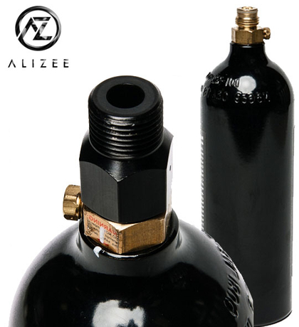 AJDGL Réservoir d'air comprimé Paintball 0.38L - Réservoir HPA en Aluminium 4500psi avec régulateur pour Jeu de Paintball PCP