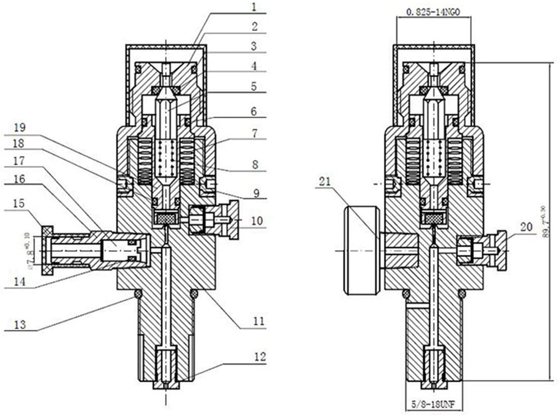 Paintball Air Tank Regulator