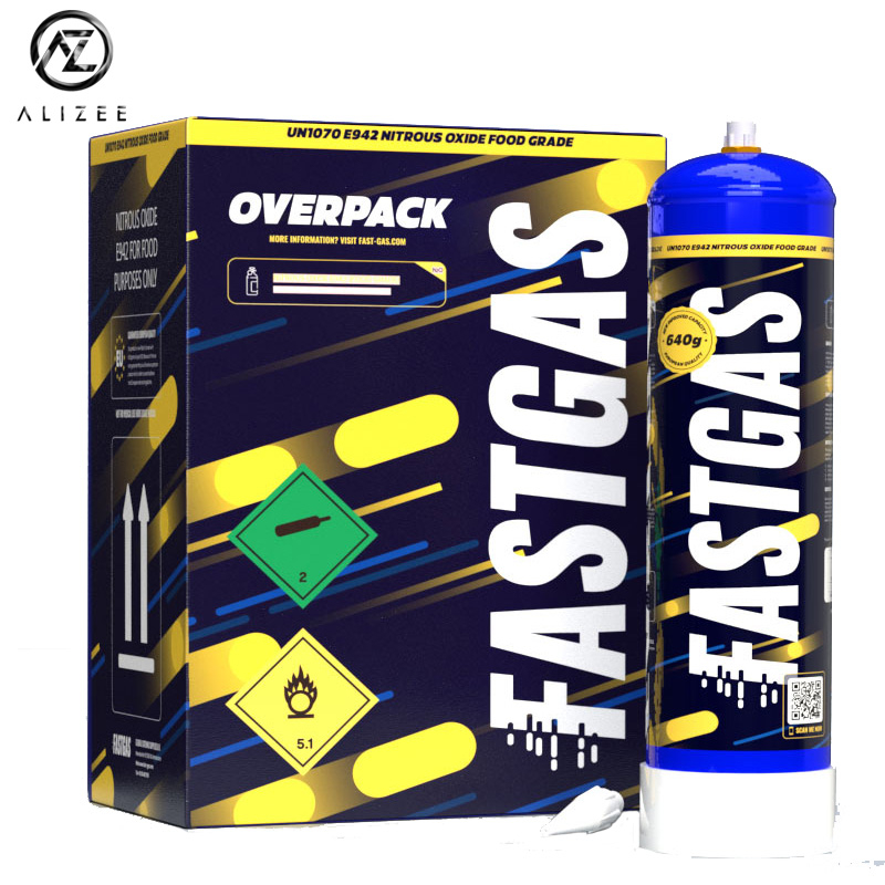 FastGas 580g / 615g / 640g N2O Cream Charger Wholesale Pallet