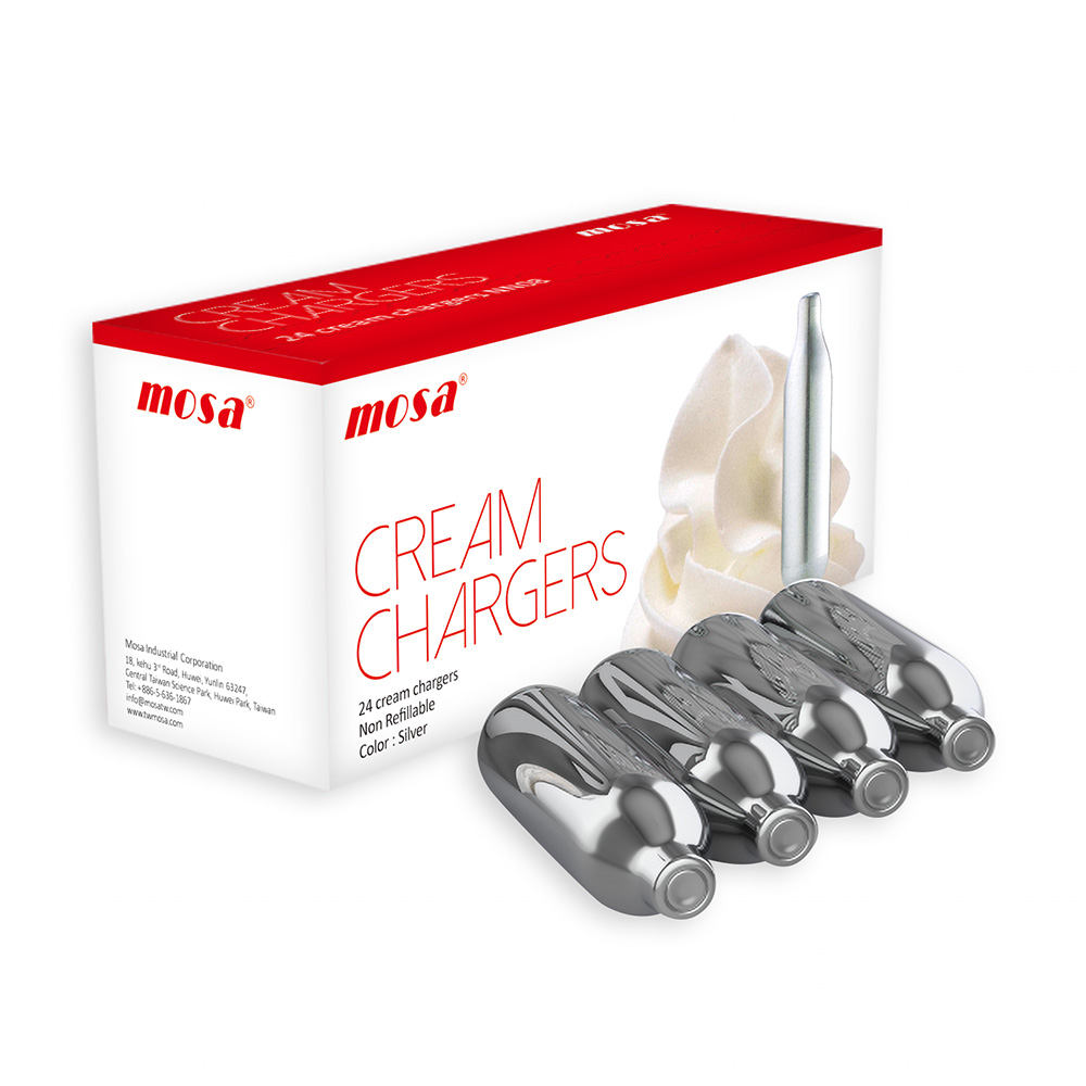 MOSA Cream Chargers Charger Whipped Cream 8g CANISTER Dispenser Cartridge 